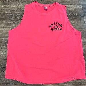 Zumba pink top